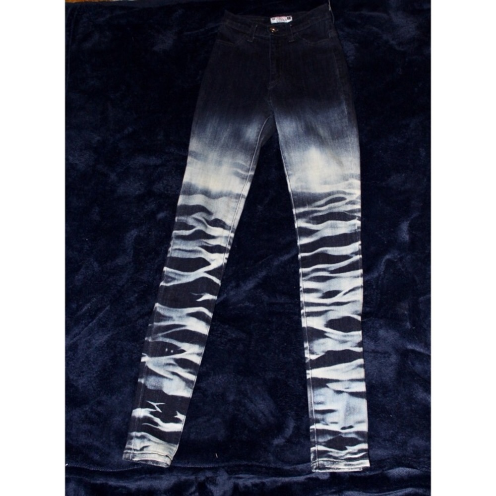 Denim GJG Jeans Unique Wave Bottom 🌊